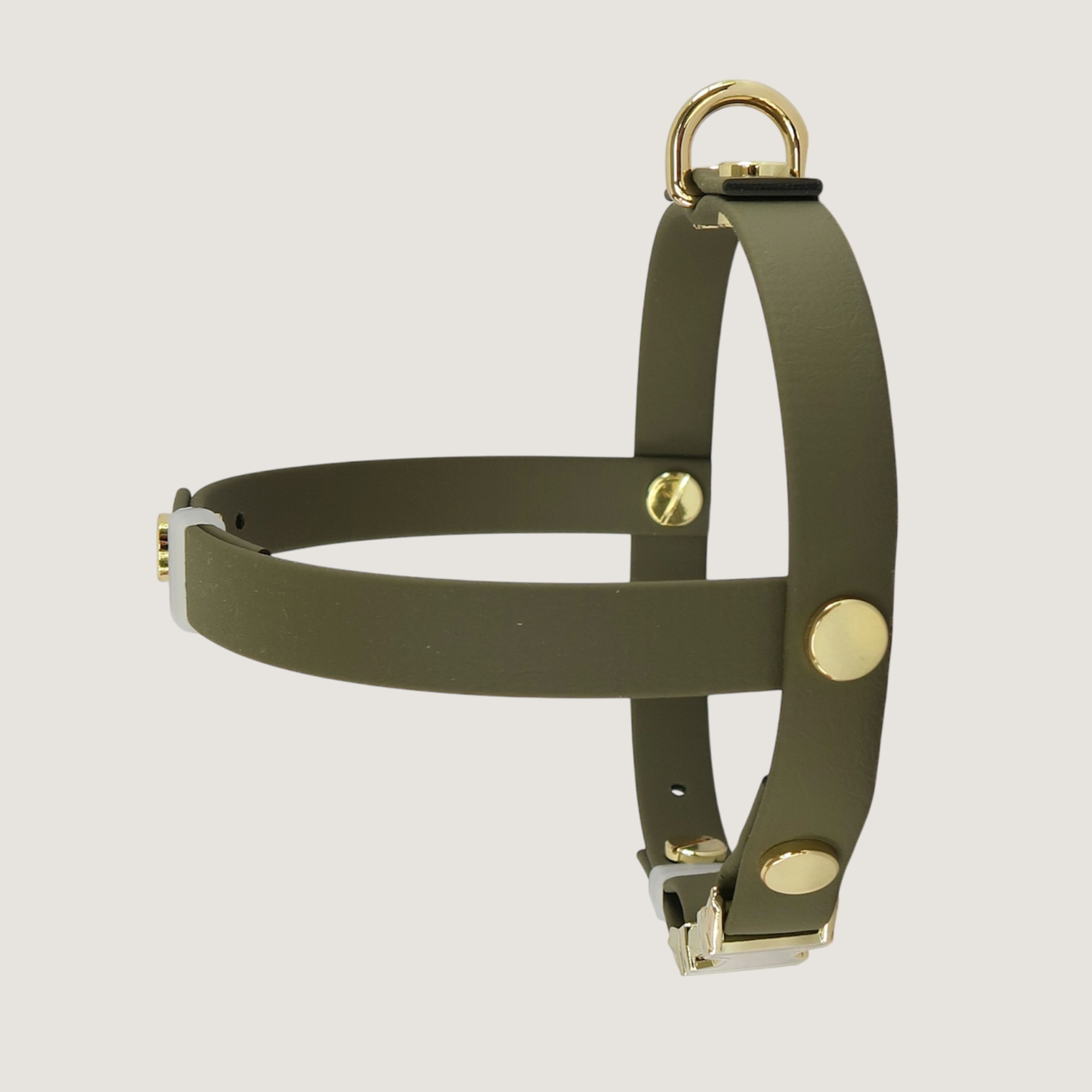 Small Olive Dog Harness