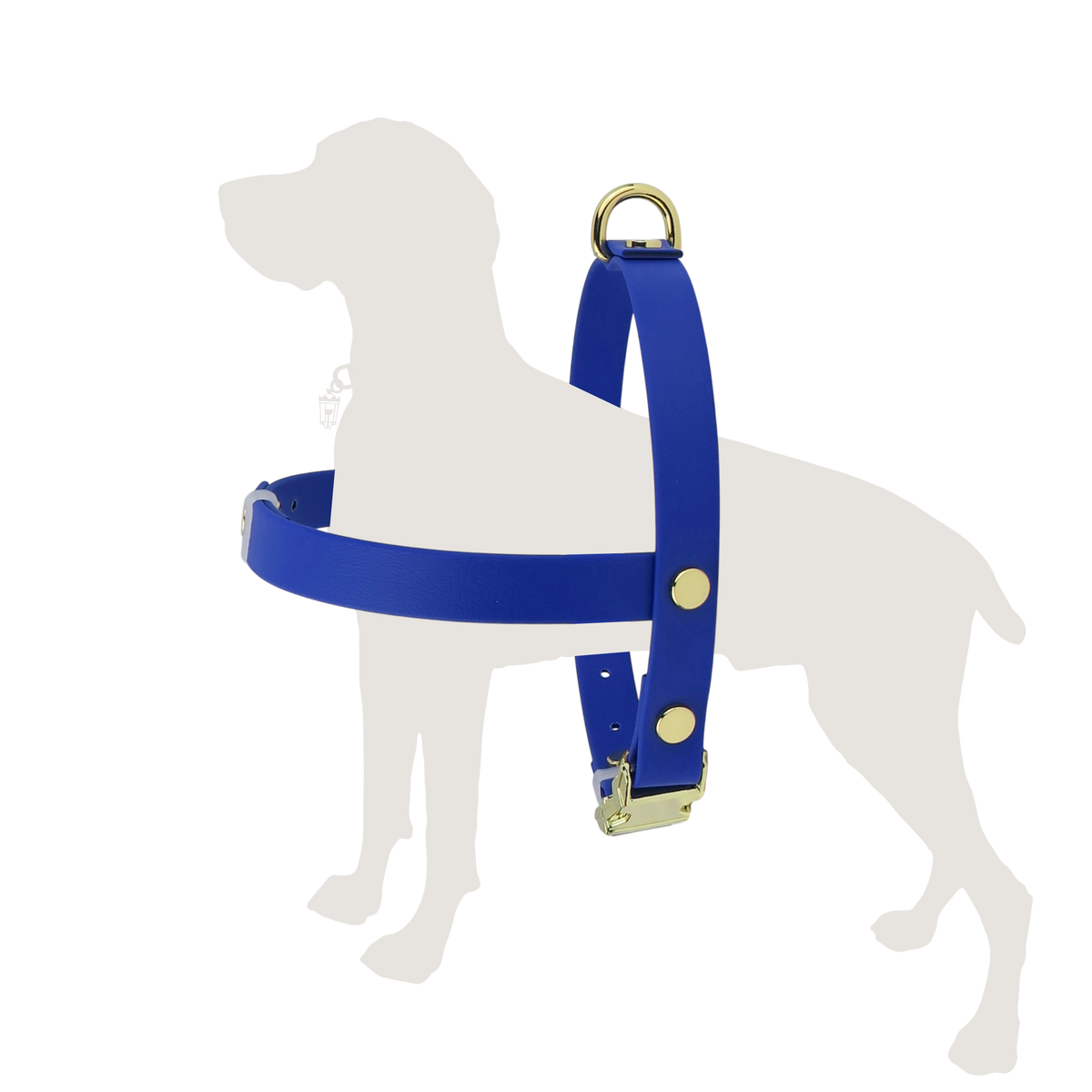 Medium Dog Harness Northern Blue