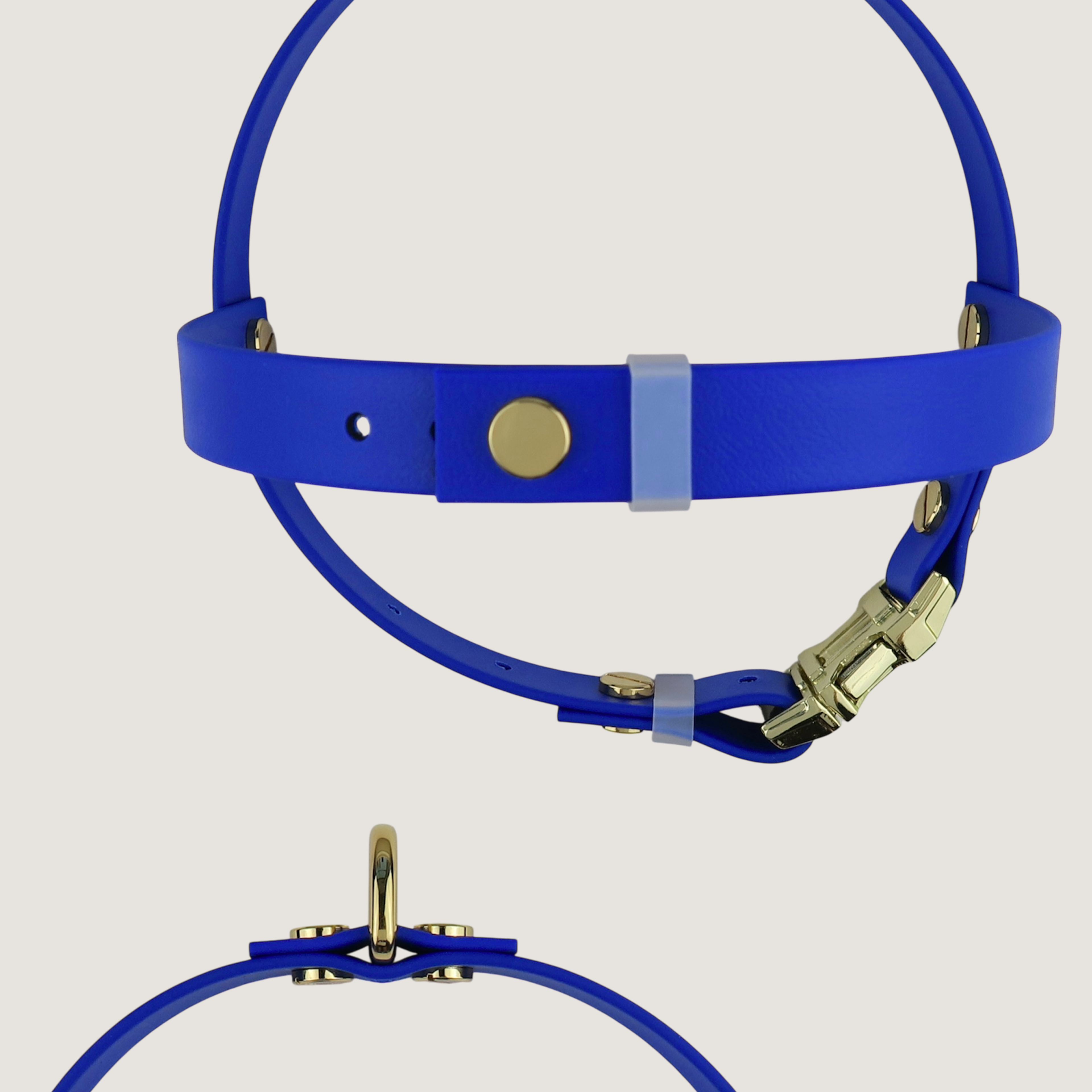 Medium Dog Harness Northern Blue