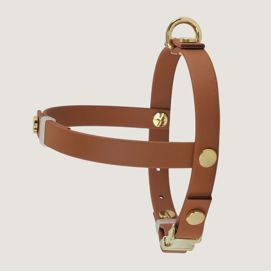 Small Leather Dog Harness