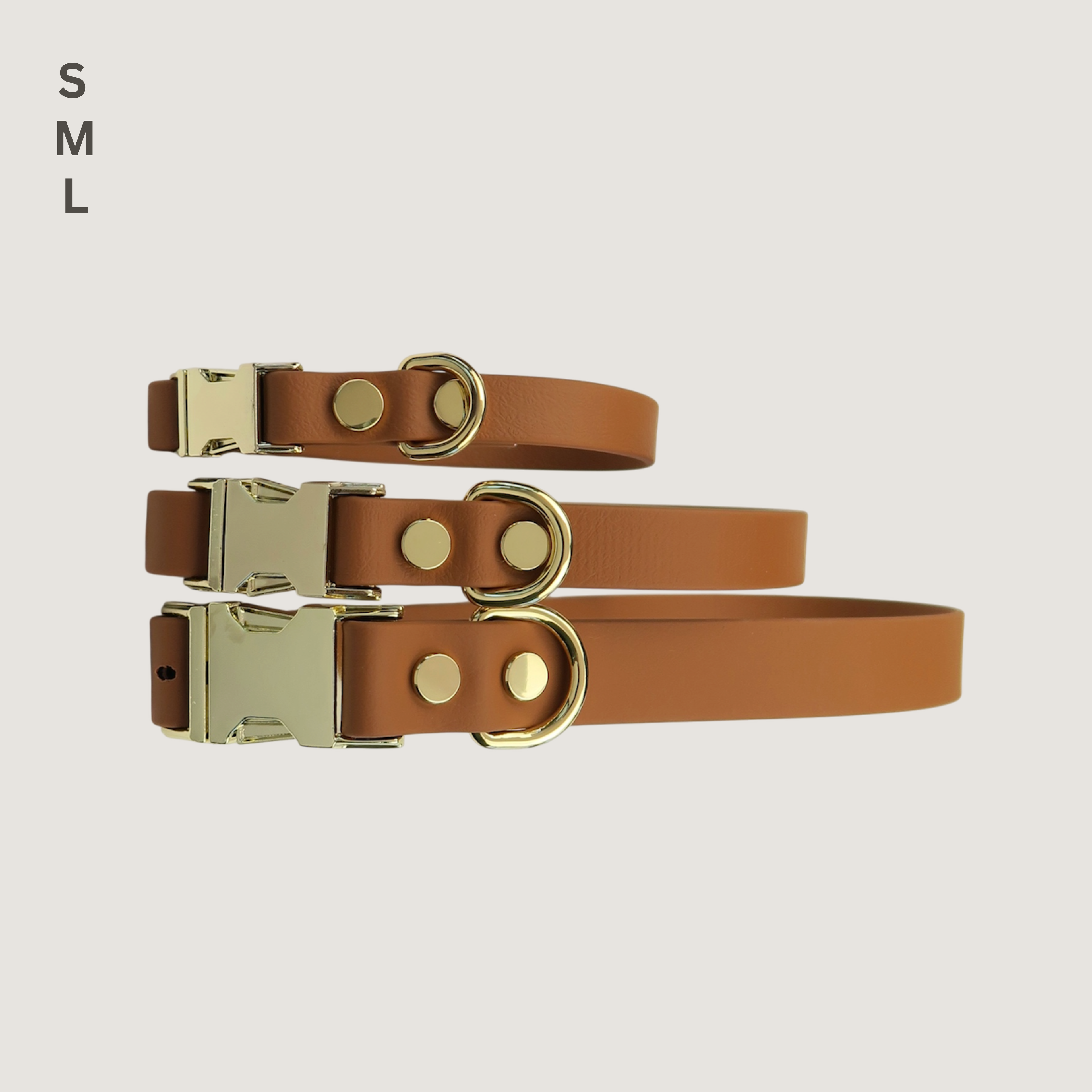 Large Dog Collar Brown