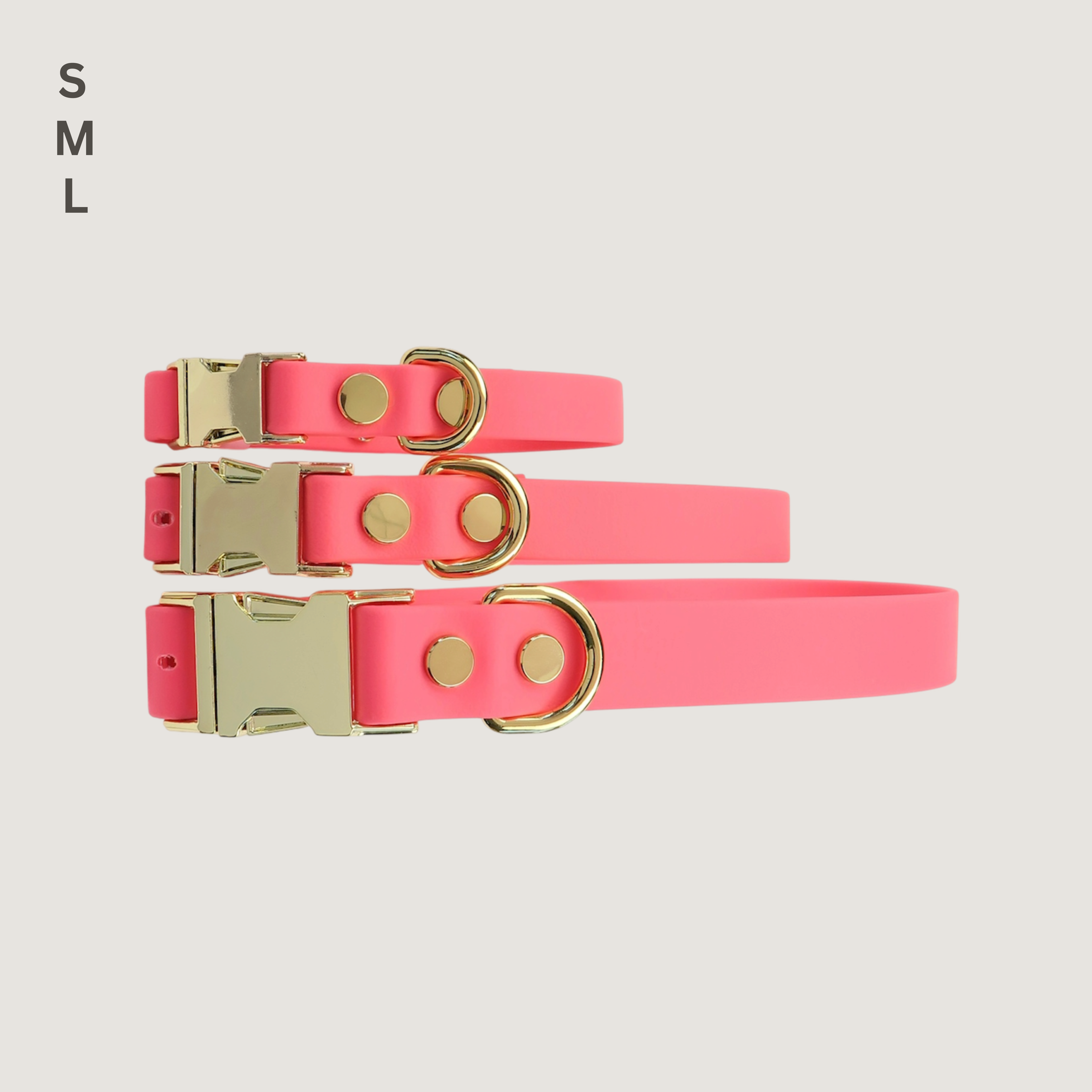 Large Dog Collar Northern Pink